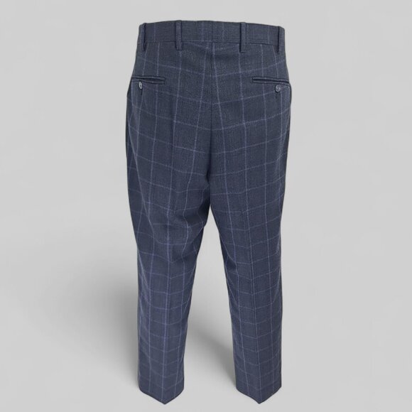 John W. Nordstrom JWN Wool Cashmere Blend Flat Front Dress Pants W36xL30.75 - Picture 3 of 14